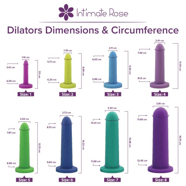Full Dilator Set - 8 Sizes + Vibrating Pelvic Wand + Lubricant Online Hot Sale - Image 3