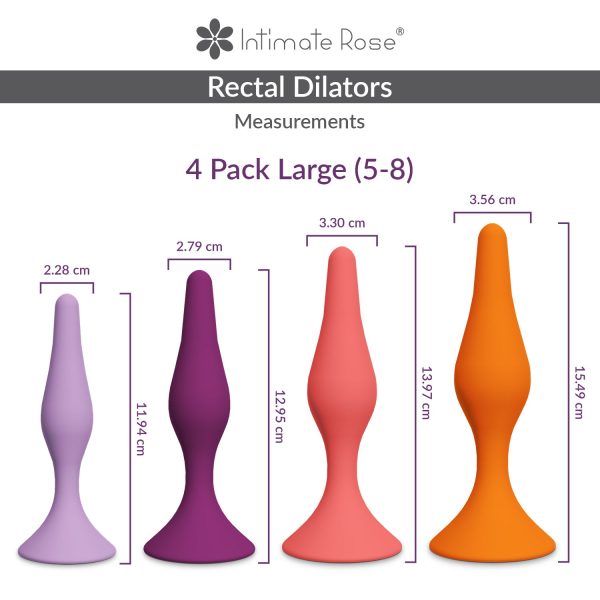 Large Anal Dilator Set Bundle - Sizes 5 - 8 Online Hot Sale - Image 3