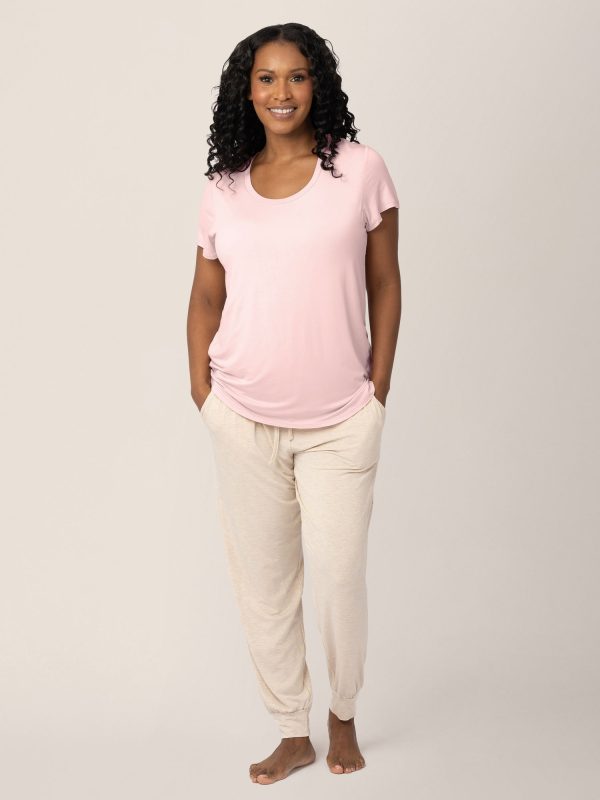 Everyday Maternity & Nursing T-shirt | Dusty Pink Sale - Image 5