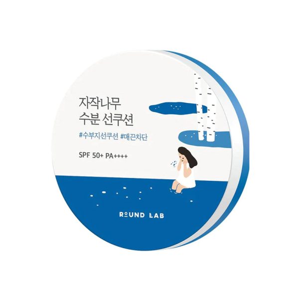 Round Lab Birch Juice Moisturizing Sun Cushion For Sale