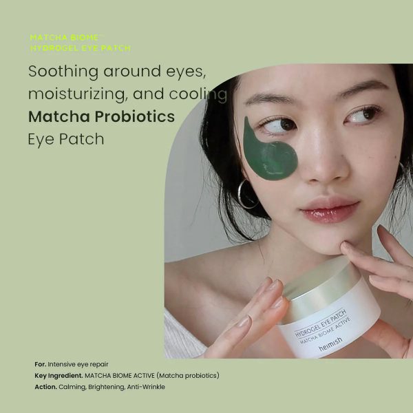 Heimish Hydrogel Eye Patch Matcha Biome Sale - Image 5