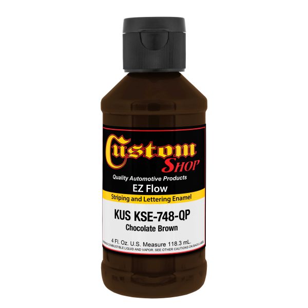 Chocolate Brown - Ez-Flow Striping & Lettering Enamel, 1 4 Pint For Cheap