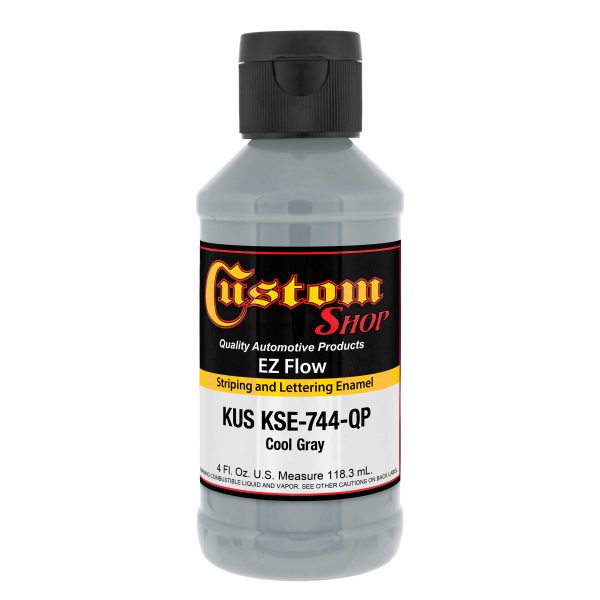 Cool Gray - Ez-Flow Striping & Lettering Enamel, 1 4 Pint Fashion