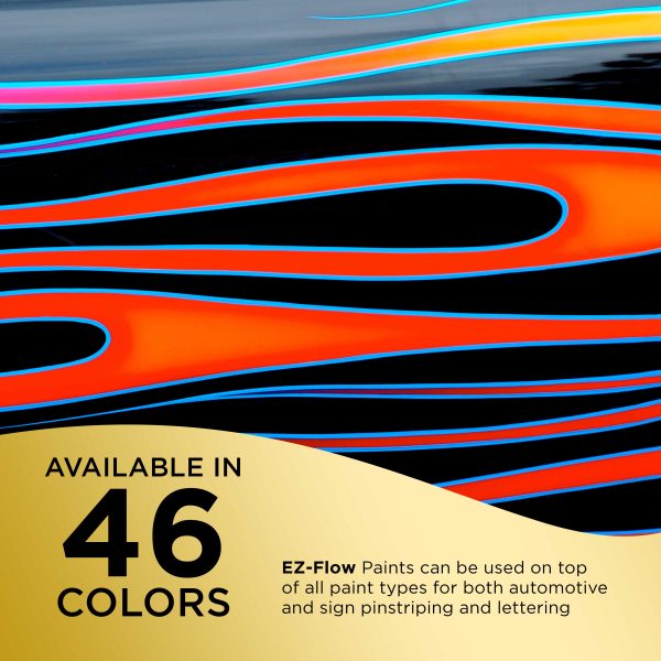 23K Gold - Ez-Flow Striping & Lettering Enamel, 1 4 Pint Cheap - Image 3