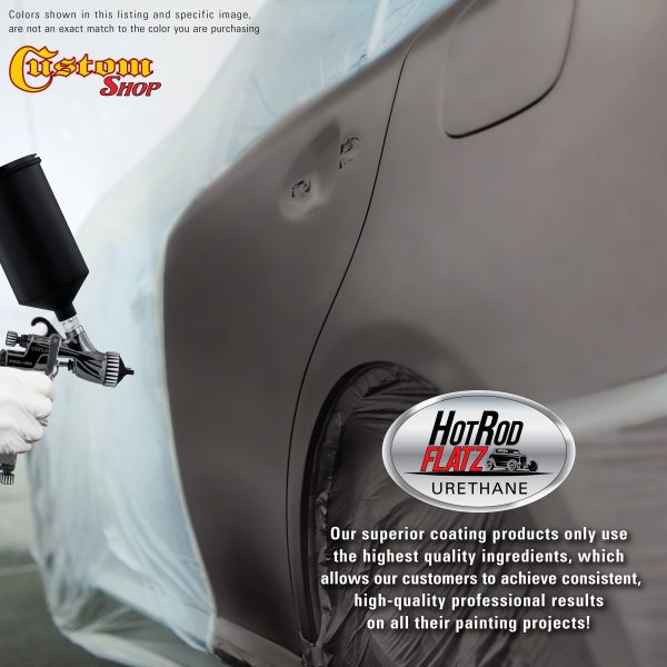 Meteor Gray Metallic - Hot Rod Flatz Flat Matte Satin Urethane Auto Paint - Paint Gallon Only - Professional Low Sheen Automotive, Car Truck Coating, 4:1 Mix Ratio Online Hot Sale - Image 5
